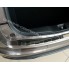 Накладка на задний бампер (полированная) Honda Civic IX (2012-)